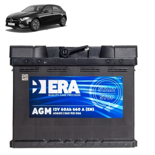 Batteria 60ah per - a.g.m.,