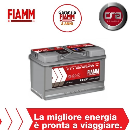 Batteria auto fiamm - batteria, l380p